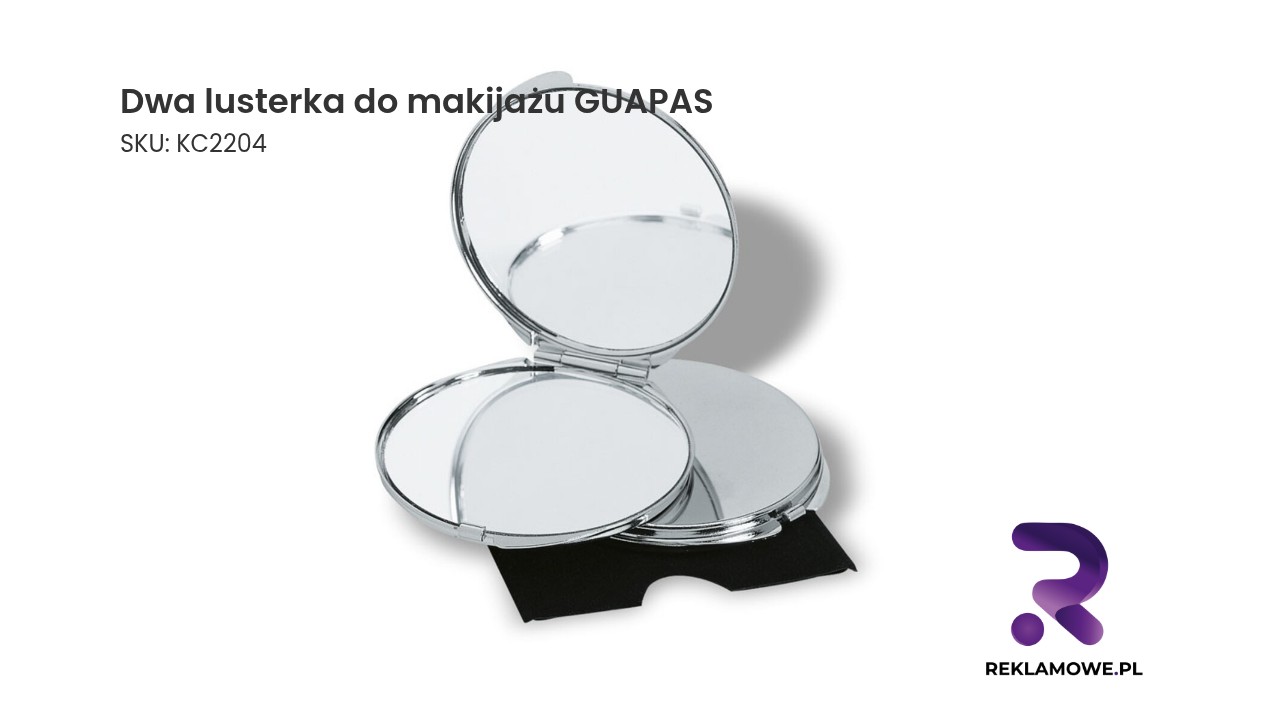 Dwa lusterka do makijażu marki GUAPAS