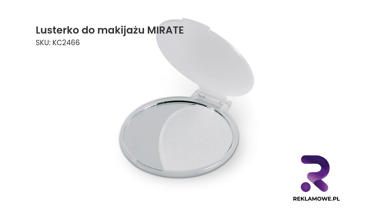 Lusterko do makijażu MIRATE – praktyczne lusterko kosmetyczne do codziennego makijażu