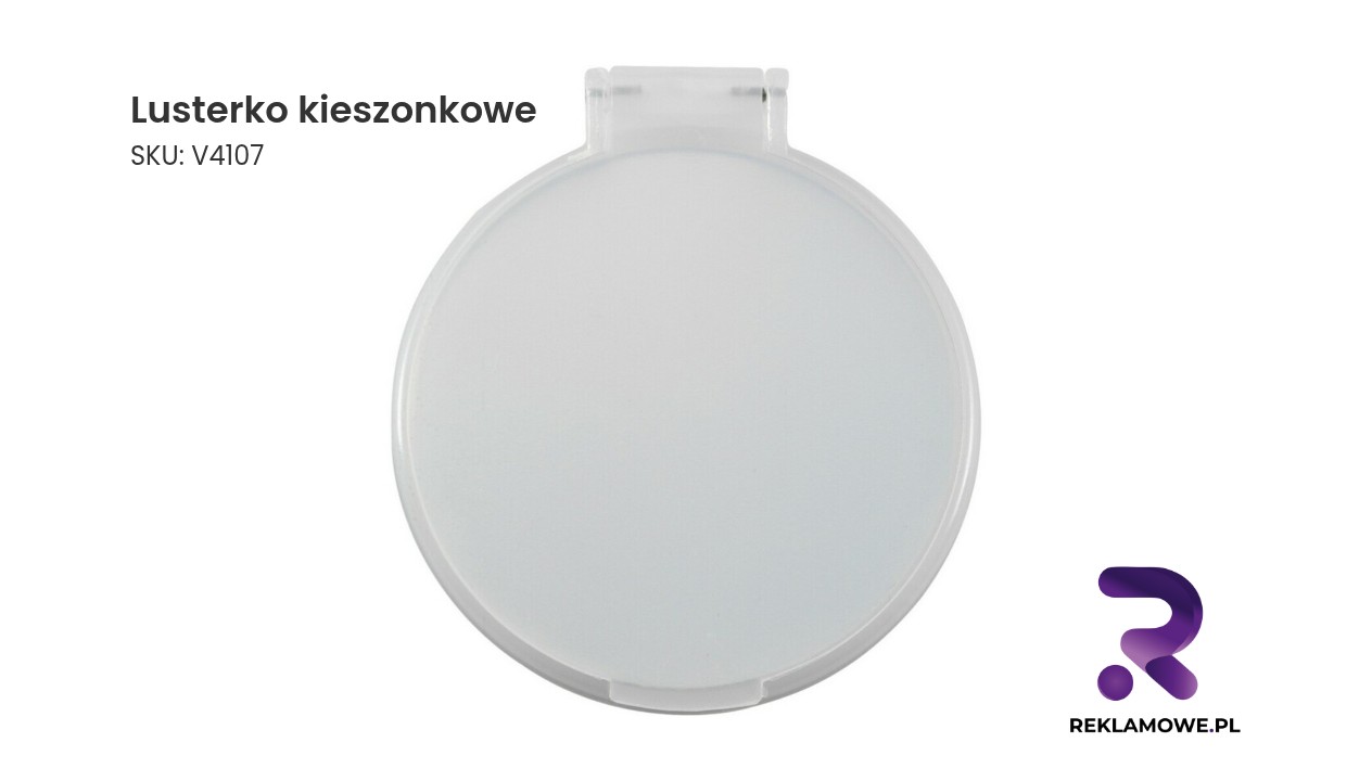 Małe lusterko kieszonkowe do torebki
